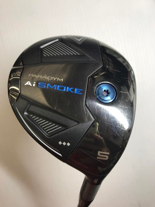 キャロウェイ　PARADYM Ai SMOKE ◆◆◆　18度　ATTAS MB-FW 75　Sフレックス　フェアウェイウッド　中古【最短即日発送】