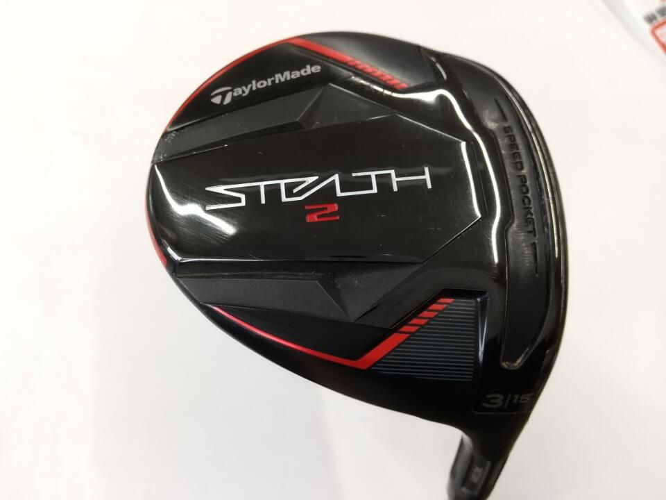 テーラーメイド　【訳あり】STEALTH2　15度　VENTUS TR RED FW６　Sフレックス　フェアウェイウッド　中古　ゴルフドゥ！山口防府店【最短即日発送】