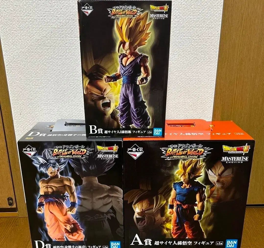 ドラゴンボール 一番くじ バトル オブ ワールド BATTLE OF WORLD A B D賞