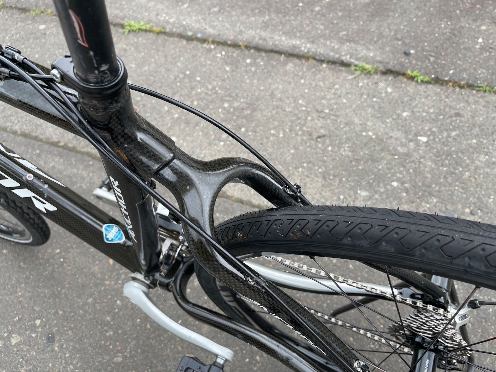 0401【即乘】送料無料 アンカー ANCHOR カーボン MTB XHM9 SHIMANO 2X9S 18速 26インチ anchor bikes