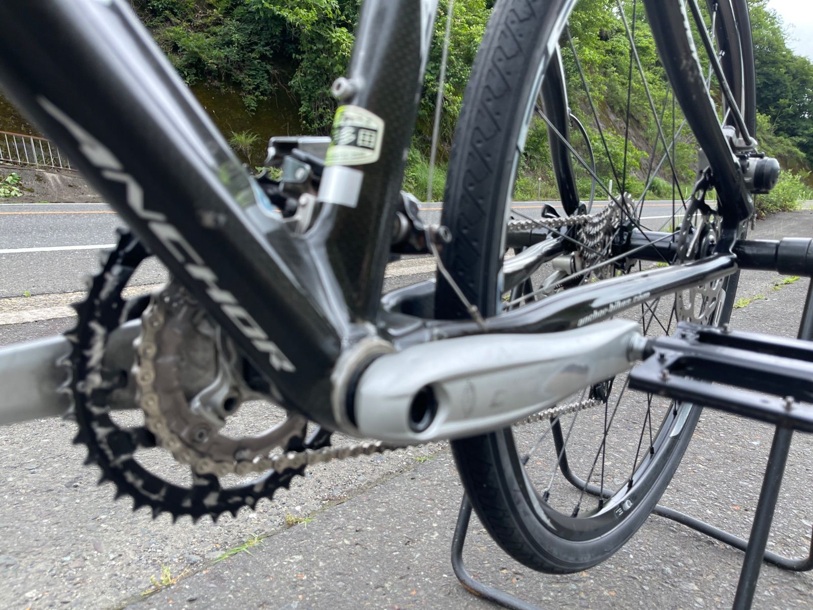 0401【即乘】送料無料 アンカー ANCHOR カーボン MTB XHM9 SHIMANO 2X9S 18速 26インチ anchor bikes
