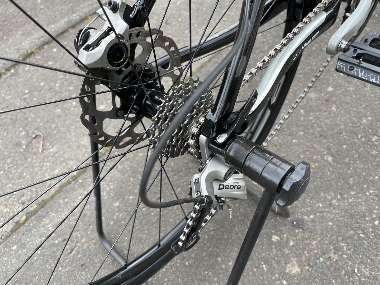 0401【即乘】送料無料 アンカー ANCHOR カーボン MTB XHM9 SHIMANO 2X9S 18速 26インチ anchor bikes