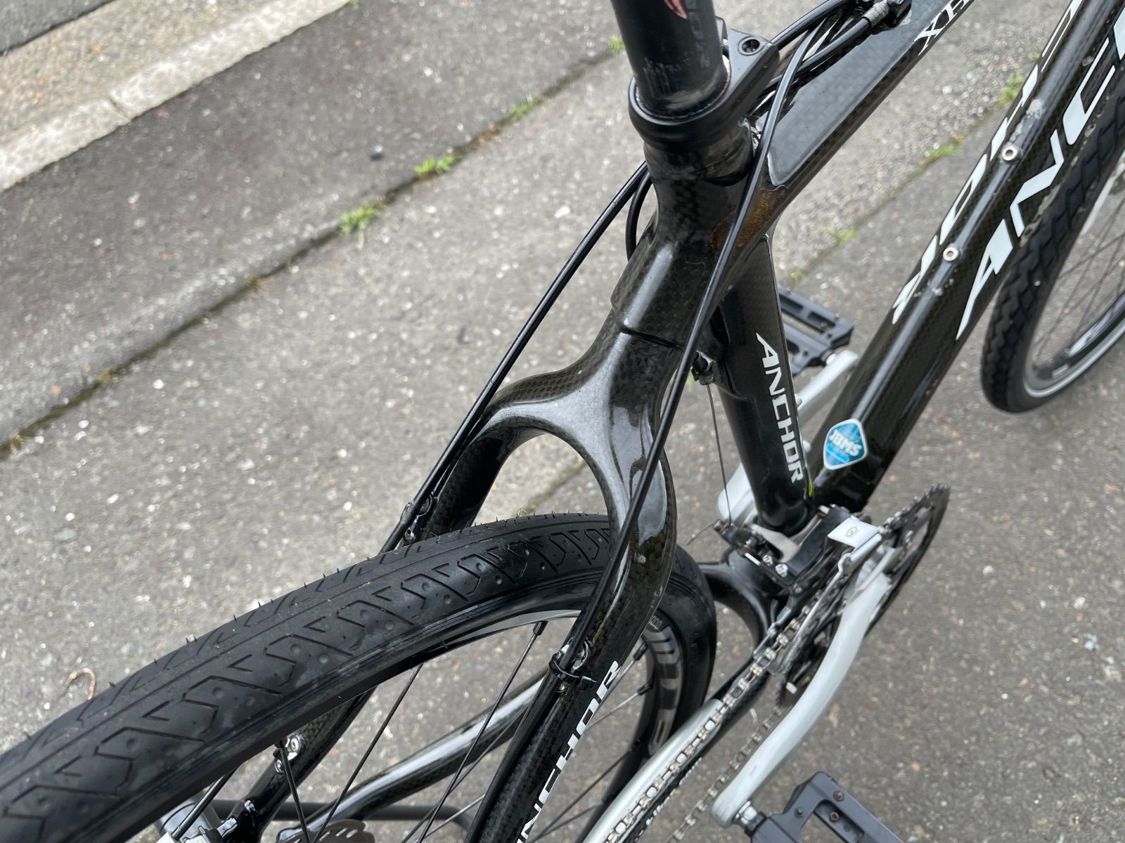 0401【即乘】送料無料 アンカー ANCHOR カーボン MTB XHM9 SHIMANO 2X9S 18速 26インチ anchor bikes