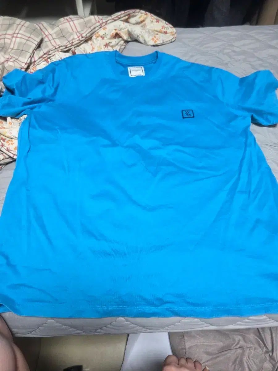 WOOYOUNGMI ウーヨンミ ブルー 青 半袖 Tシャツ