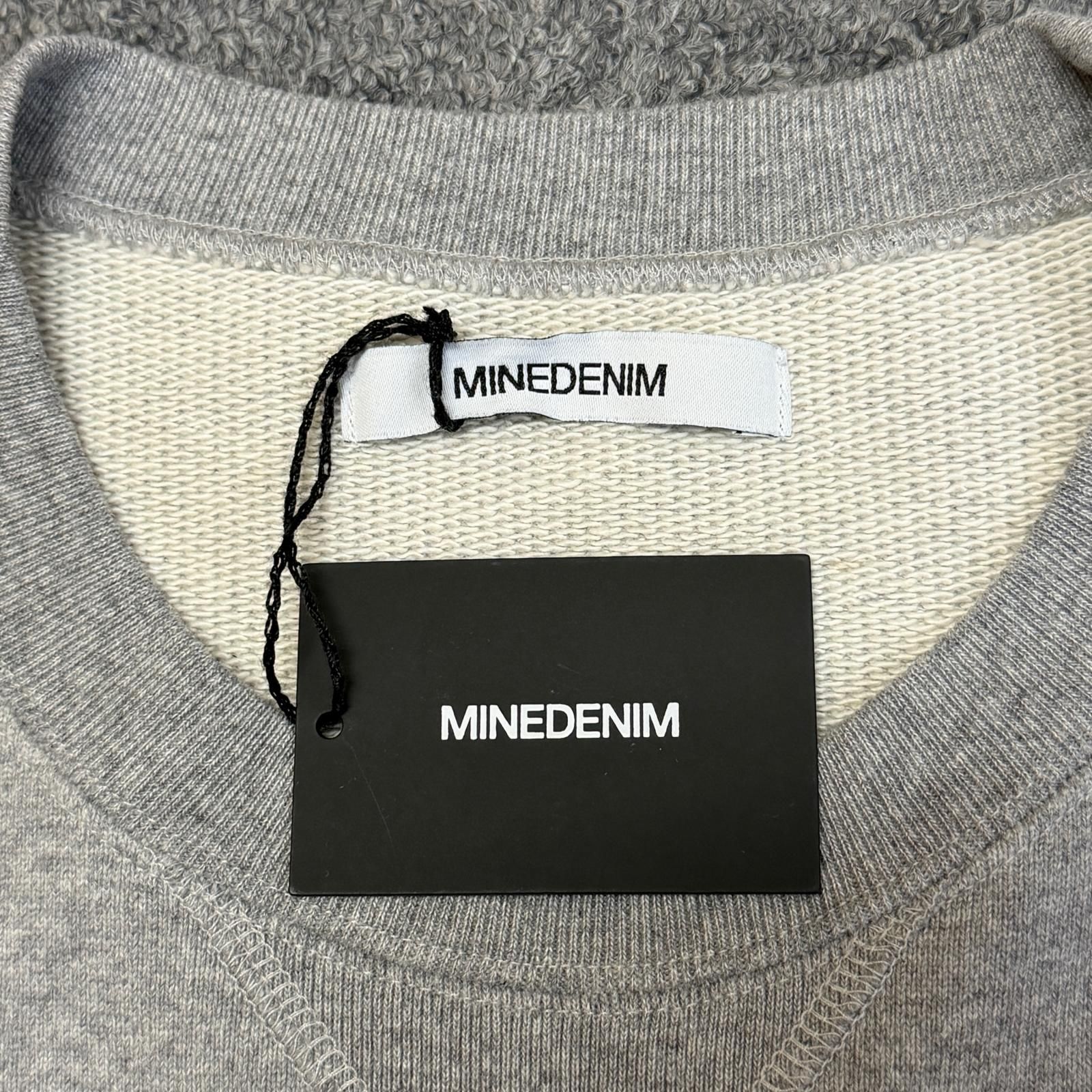 参考上代29700円 未使用 MINEDENIM TEX ELLAS Buckeroo Crewneck