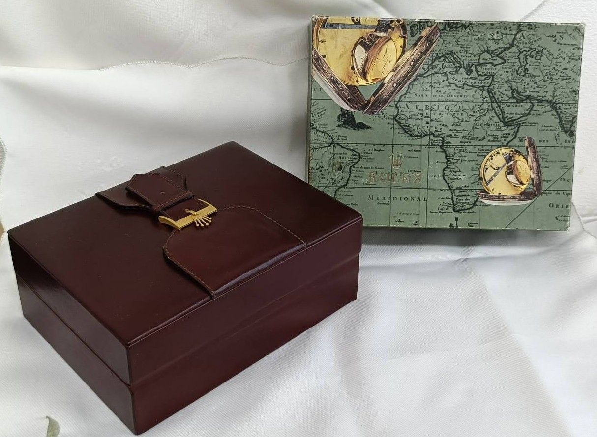 〇　◈◈良品◈◈ROLEX 時計空き箱 純正ボックス◈◈ボルドーカラー◈◈