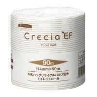 クレシアＥＦ　トイレットロール １１４ｍｍ×９０ｍ　シングル　８０ロール 10101【日本製紙クレシア】 11,554円