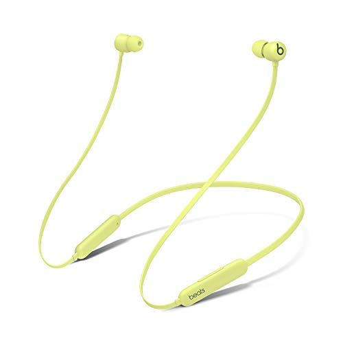 Beats Flexワイヤレスイヤホン ? Apple W1ヘッドフォンチップ、マグネット式イヤーバッド、Class 1 Bluetooth、最大12時間の再生時間 - イエローJu