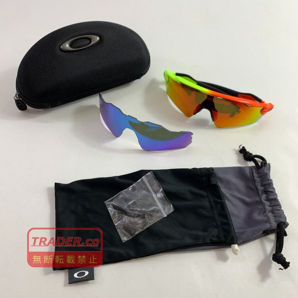 04w7147▽※【中古】オークリー OAKLEY レーダー EV パス OO9275-1935-128 限定モデル サングラス【八王子店】