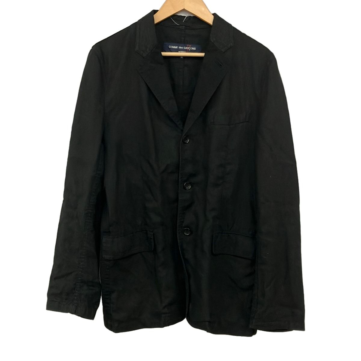 COMMEdesGARCONS HOMME(コムデギャルソンオム) ジャケット サイズM メンズ - 黒 長袖/春/秋