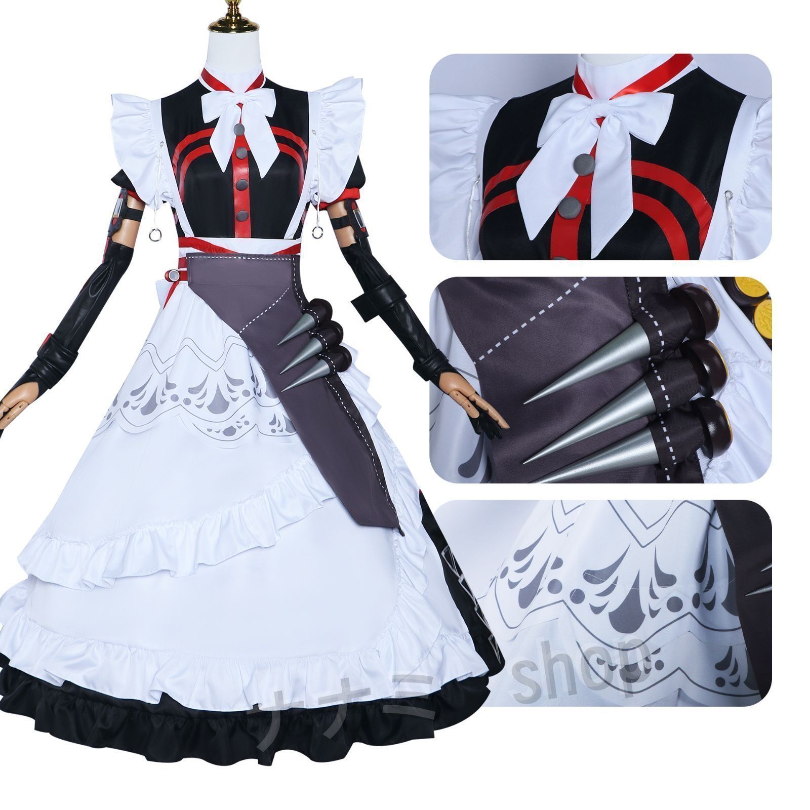ゼンレスゾーンゼロ アレクサンドリナセバスチャン コスプレ cosplay メンバー コスチューム アクセサリー 全セット 高度還元 コスプレ