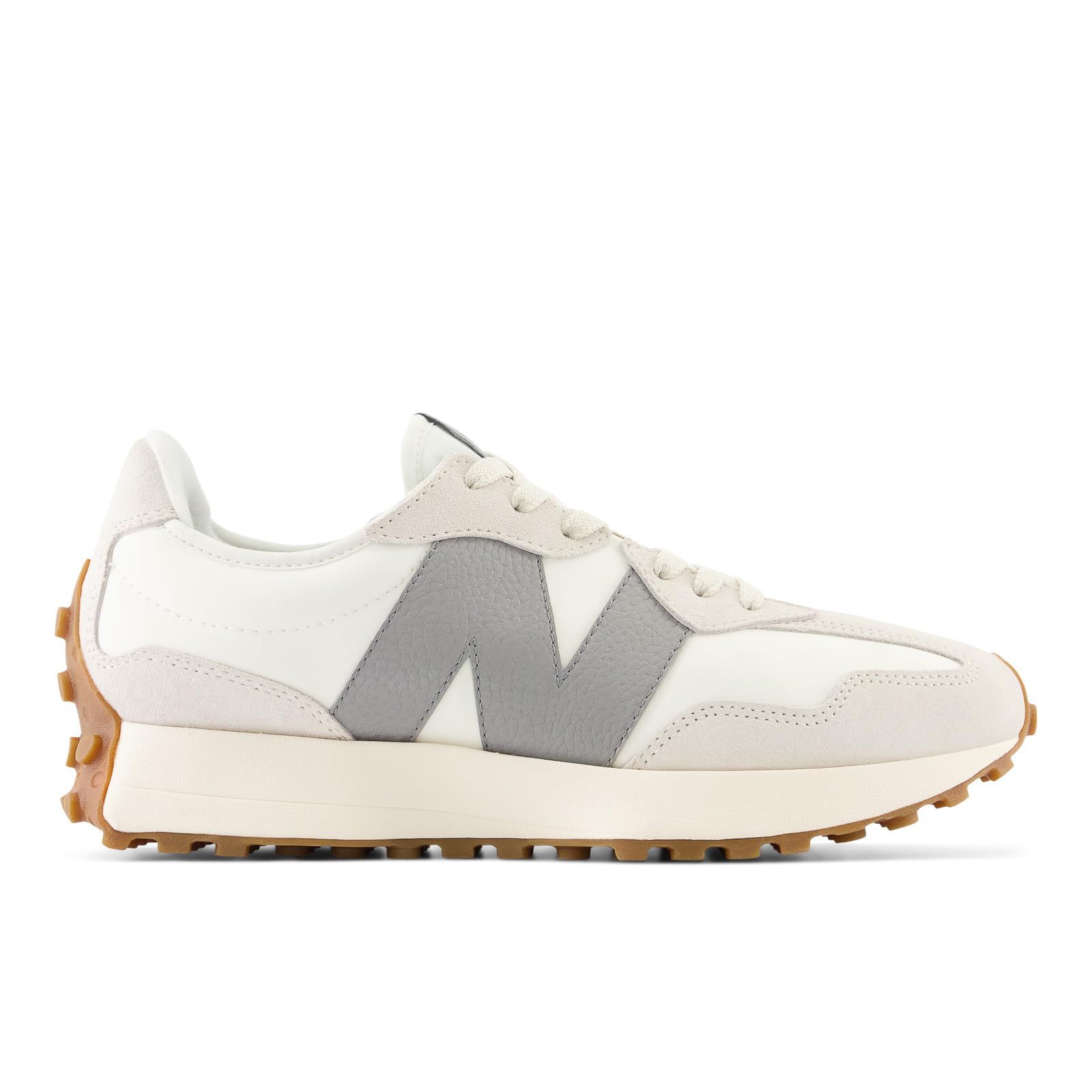 [ニューバランス] スニーカー MS327 U327 現行モデル メンズ レディース LT(WHITE/GRAY) 23.5 cm D [LT(WHITE/GRAY)] [23.5 cm D]