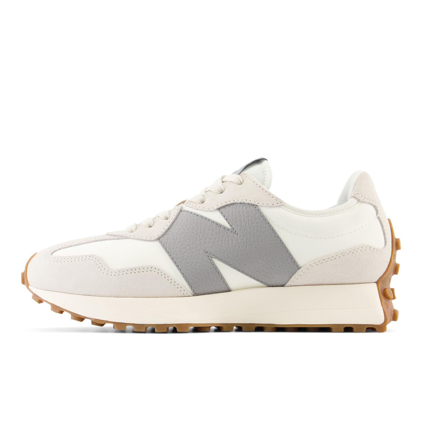 [ニューバランス] スニーカー MS327 U327 現行モデル メンズ レディース LT(WHITE/GRAY) 23.5 cm D [LT(WHITE/GRAY)] [23.5 cm D]