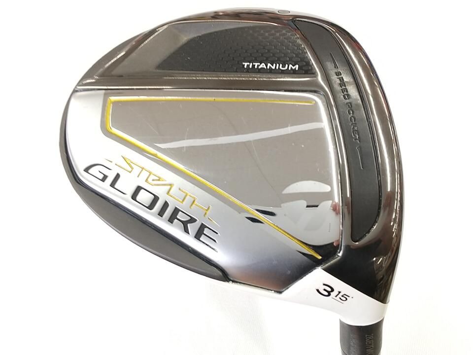 テーラーメイド　STEALTH GLOIRE　15度　SPEEDER NX for TM　SRフレックス　フェアウェイウッド　中古　ゴルフドゥ！山口防府店【最短即日発送】