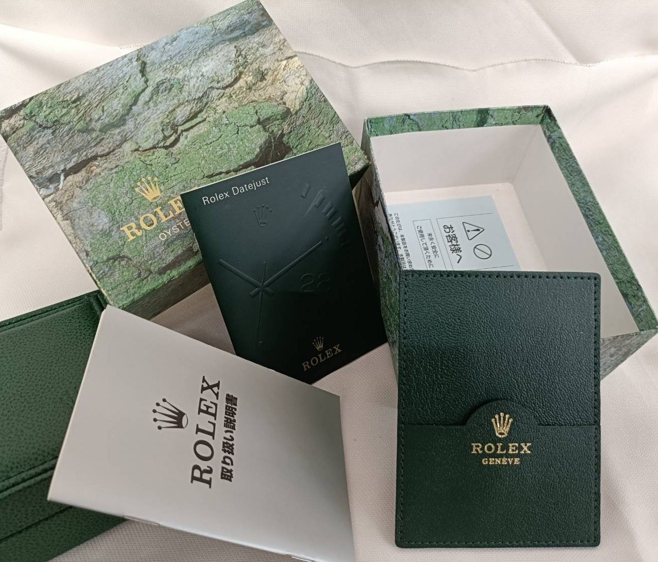 〇　◈◈良品◈◈ROLEX 時計空き箱 純正ボックス◈◈深緑◈◈