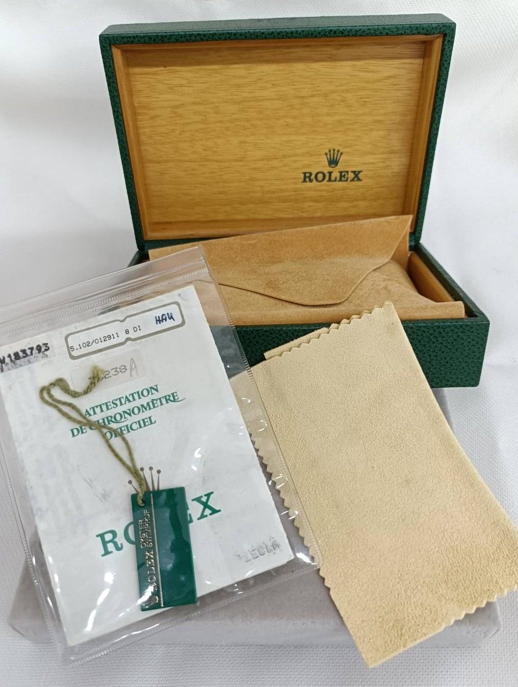 〇　◈◈良品◈◈ROLEX 時計空き箱 純正ボックス◈◈深緑◈◈