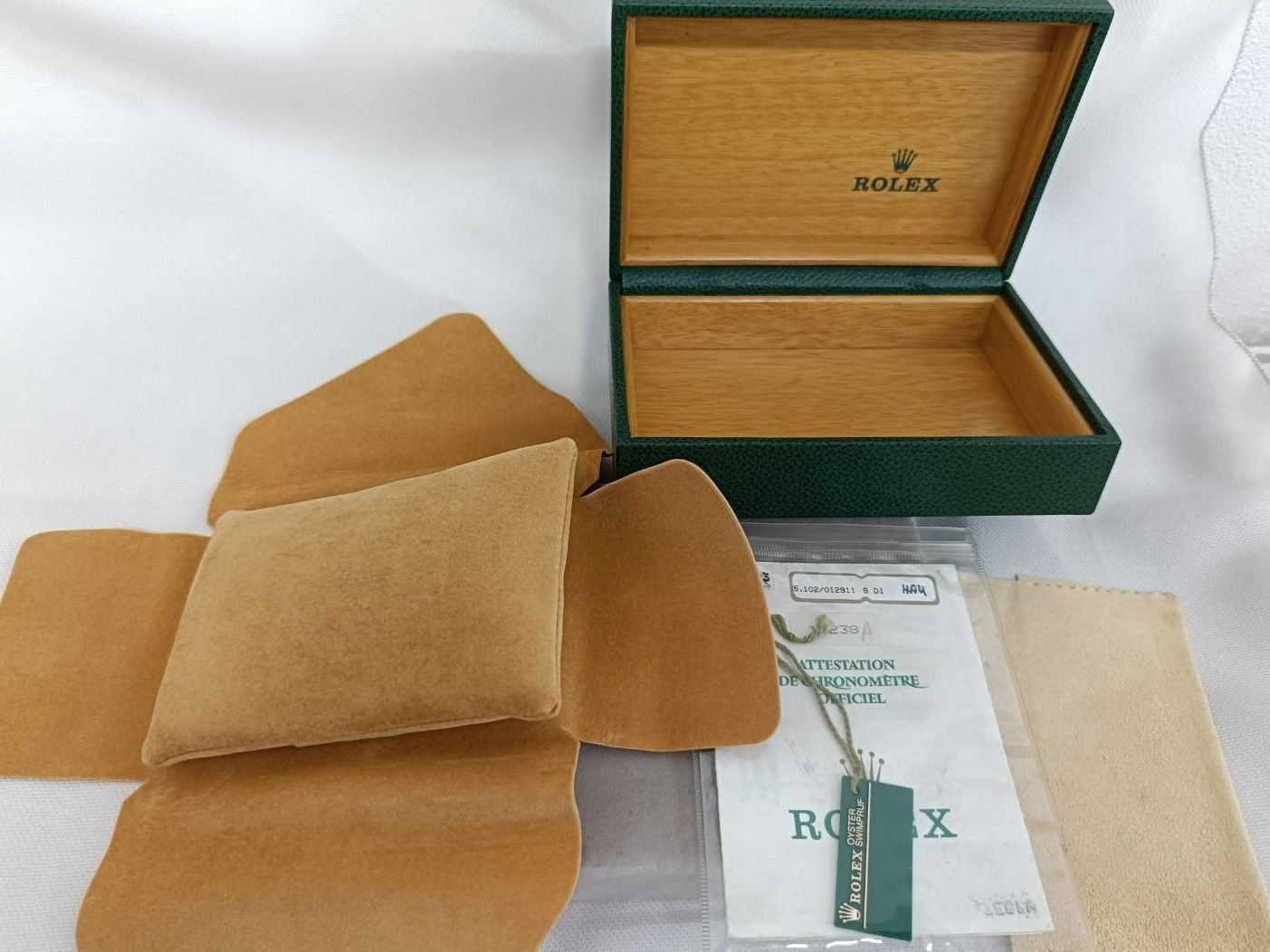 〇　◈◈良品◈◈ROLEX 時計空き箱 純正ボックス◈◈深緑◈◈