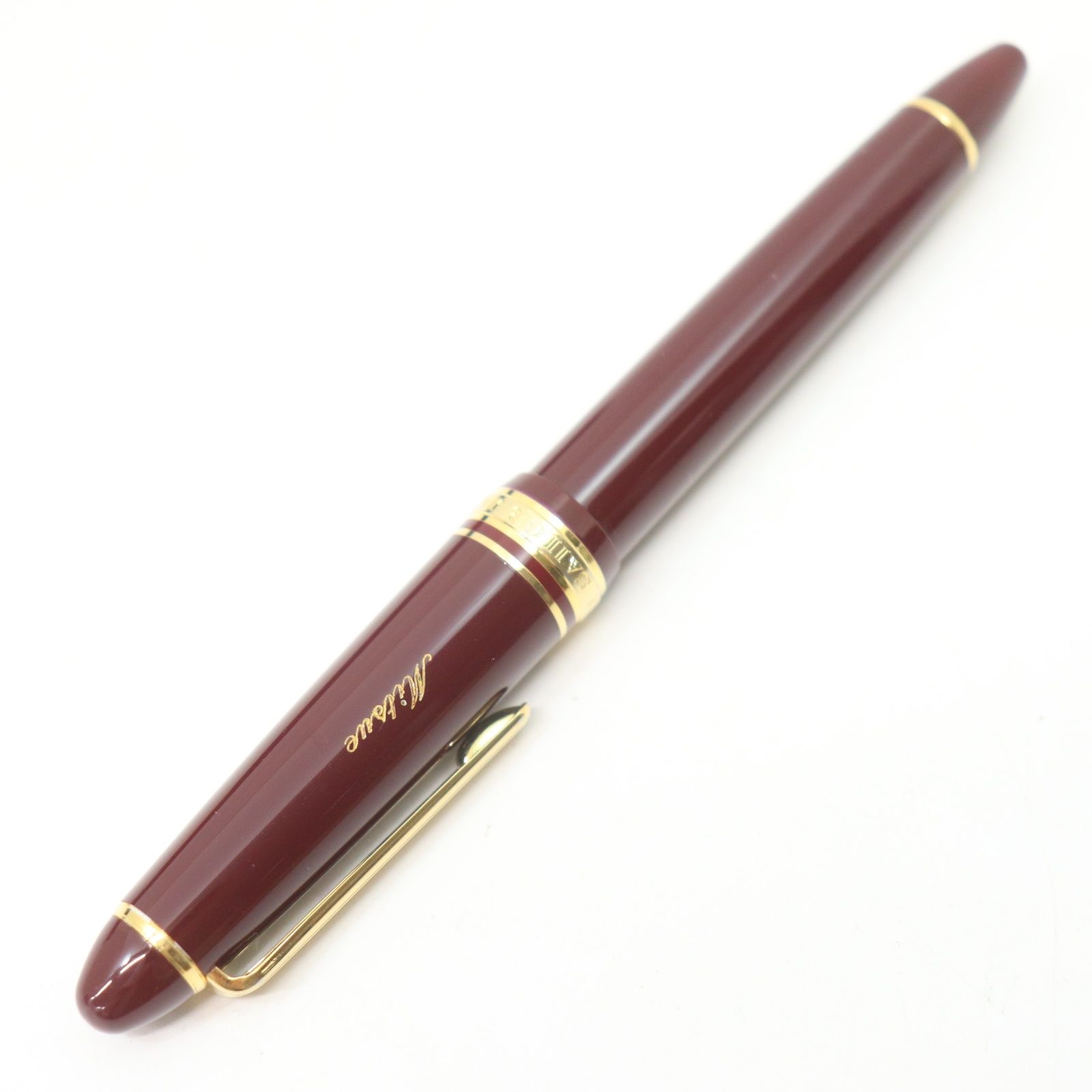 SAILOR（セーラー）万年筆 ボルドー 14K ペン先 ITCOK7BEVEL8 SAILOR セーラー 万年筆 ペン先 14K 585 ネーム有