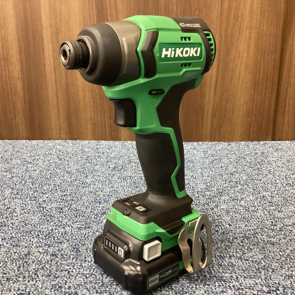 【未使用・展示品・長期保管品】HiKOKI/ハイコーキ WH12DD(2LS) 10.8Vコードレスインンパクトドライバ 【201】