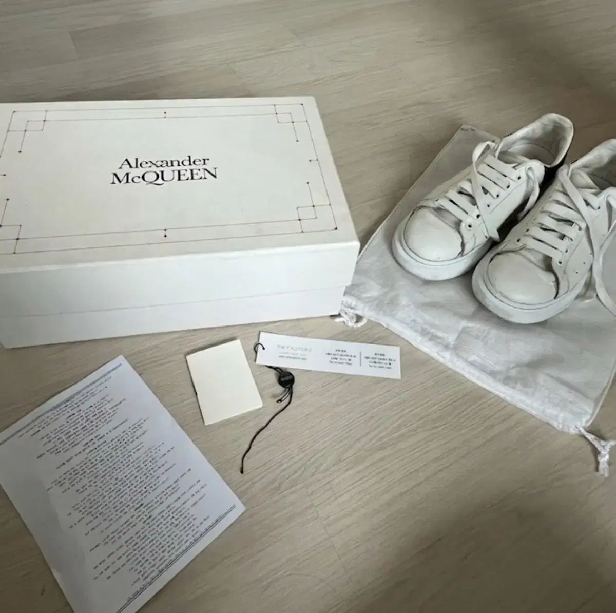 (フルセット) Alexander McQueen アレキサンダー・マックイーン スニーカー