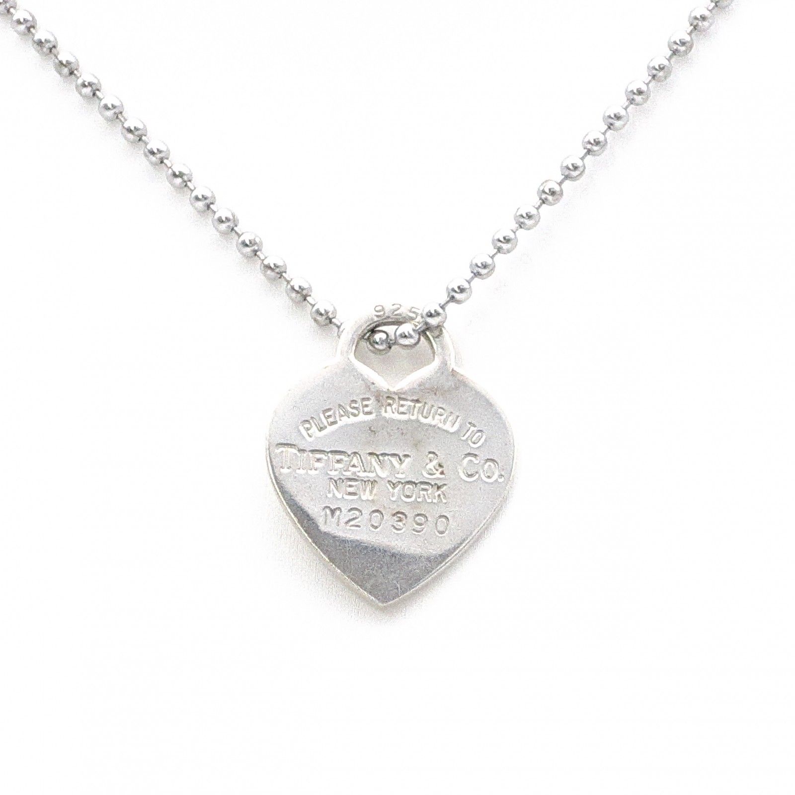 TIFFANY&Co. ティファニー ボールチェーン リターントゥ ティファニー ネックレス シルバー925 シルバー 25,967円