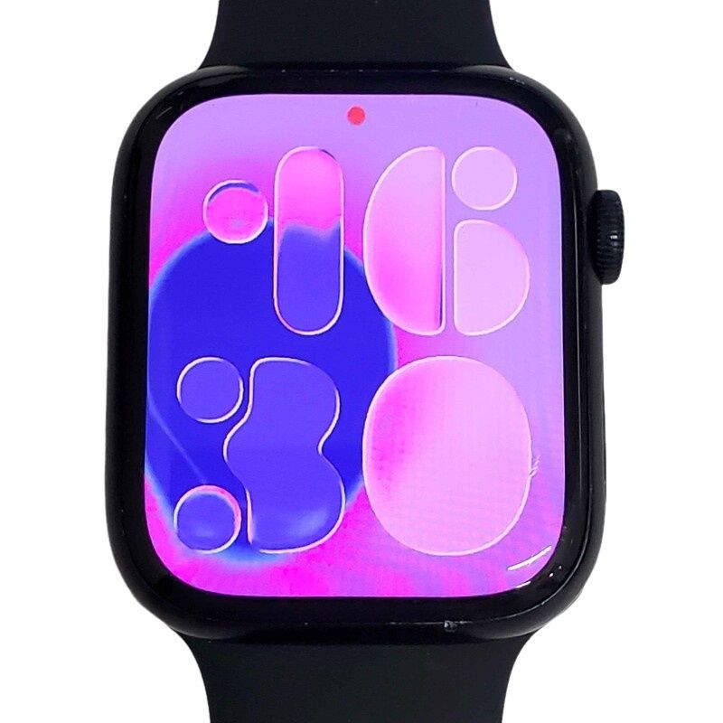Apple Watch Series9 45mm 3M597J/A GPS+Cellularモデル ミッドナイト アルミニウムケース 【中古】 32605K118