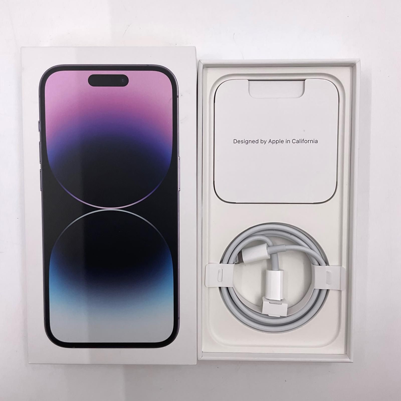 iPhone 14 Pro 128GB ディープパープル au 動作確認済 - メルカリ