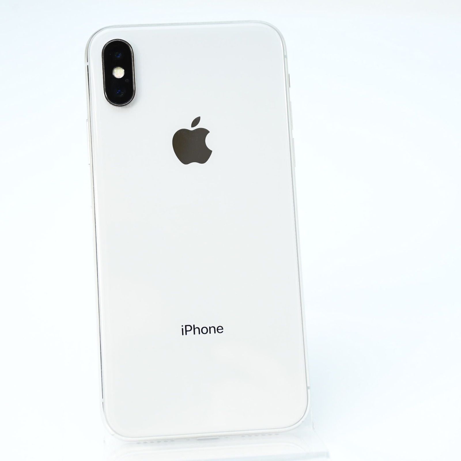 iPhone X 64GB シルバー バッテリー100％ - メルカリ