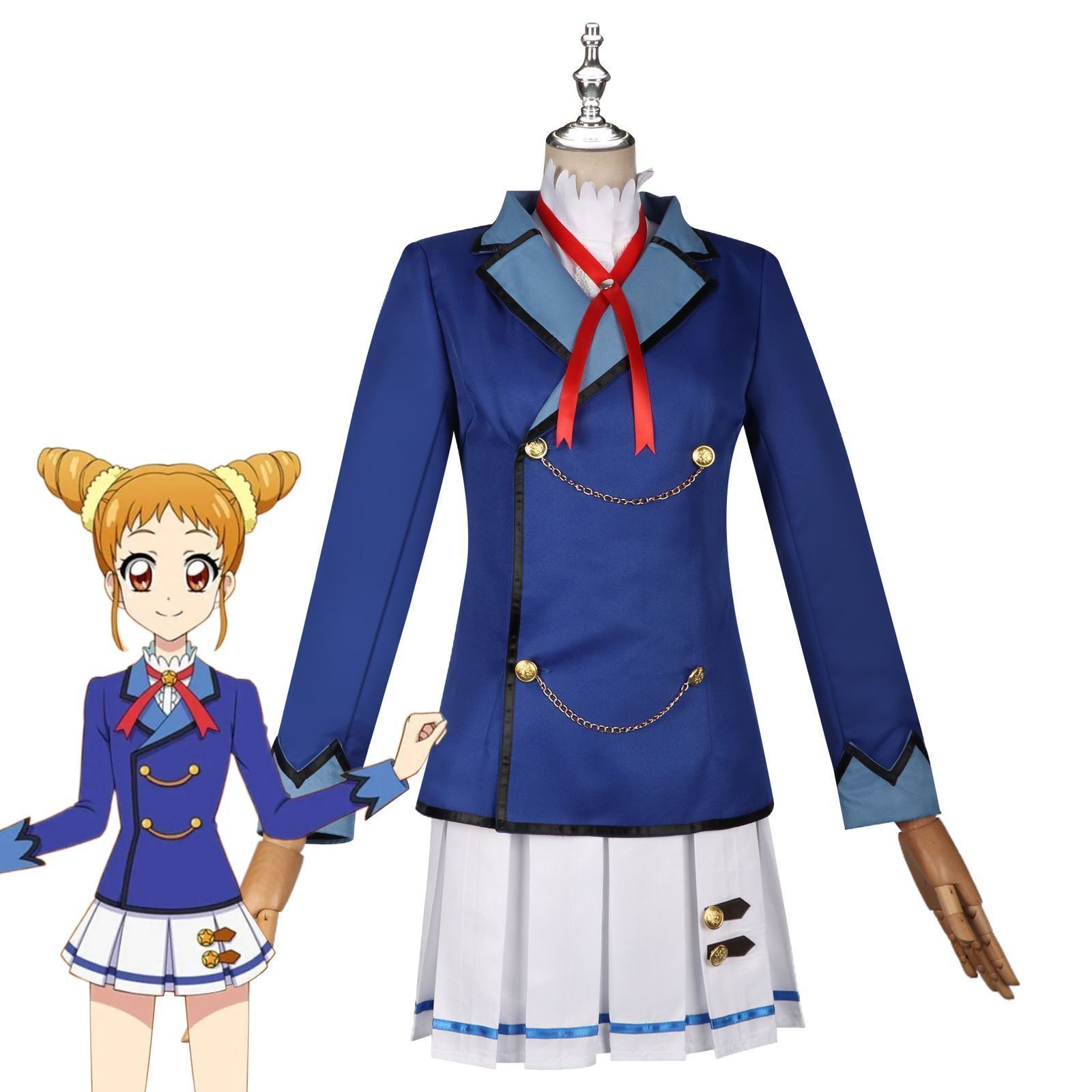 アイカツ 星宮いちご コスプレ衣装 星光学園 Cosplay 変装 演出服 舞台装