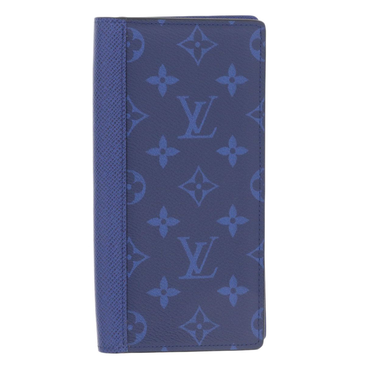 LOUIS VUITTON ルイ・ヴィトン タイガラマ ポルトフォイユ ブラザ 長財布 M30297 メンズ モノグラム ブルー 中古