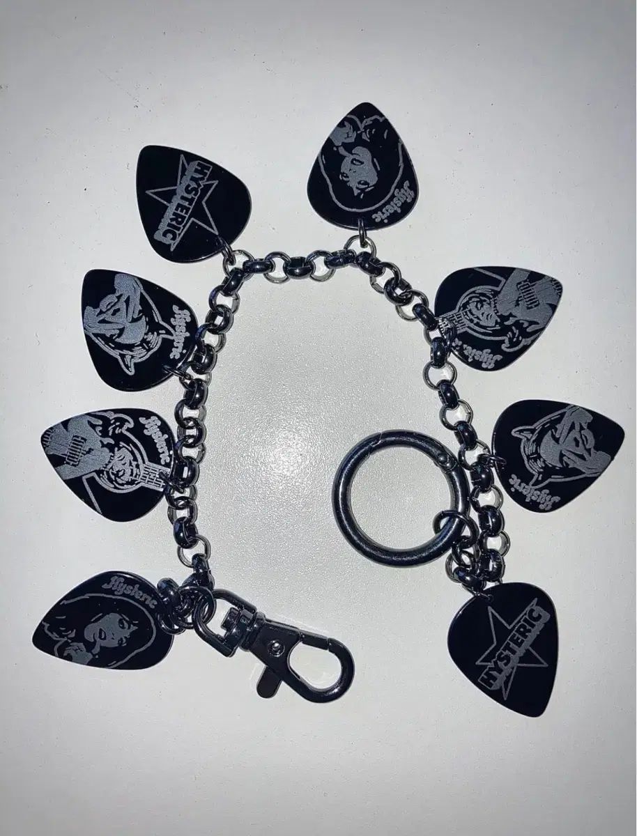 HYSTERIC GLAMOUR アークス アクリル キーホルダー ブラック
