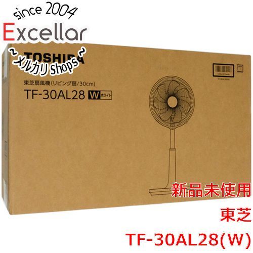[bn:10] TOSHIBA　ACリビング扇風機　TF-30AL28(W)　ホワイト