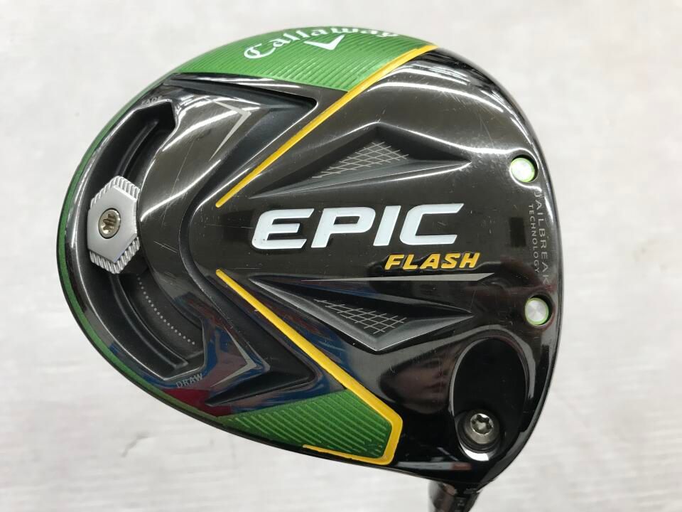 キャロウェイ　EPIC FLASH　9度　ツアーAD VR-6　Xフレックス　ドライバー　中古【最短即日発送】