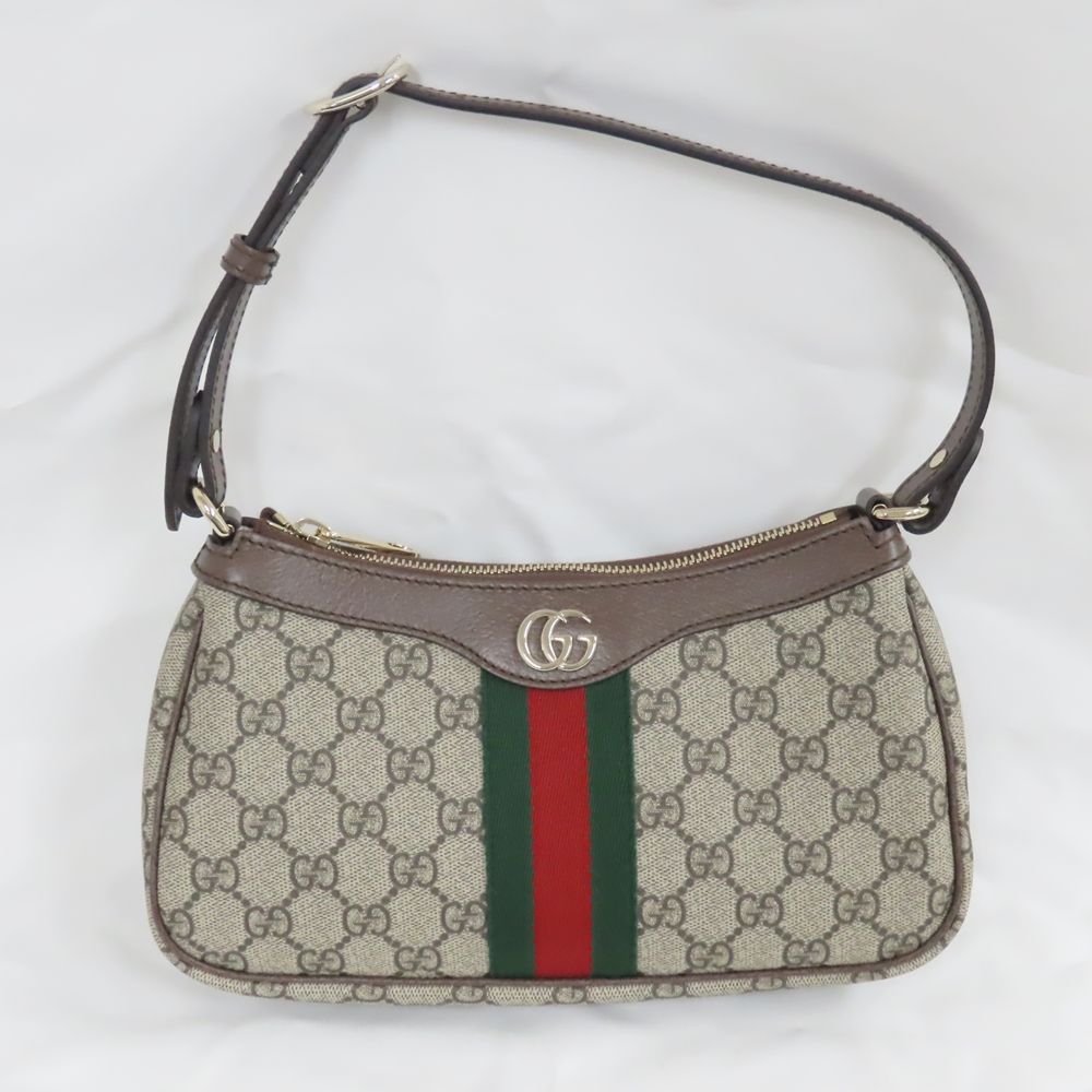 Ts808591 グッチ オフィディア スモールショルダーバッグ 841341 ベージュ＆ブラウン レディース GUCCI 超美品