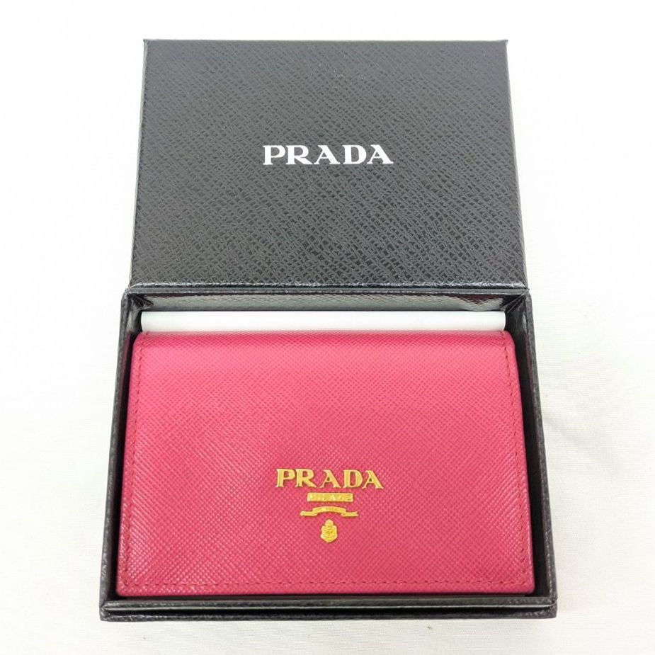 まりあ様専用】プラダ PRADA カードケース 名刺入れ サフィアーノ パス 