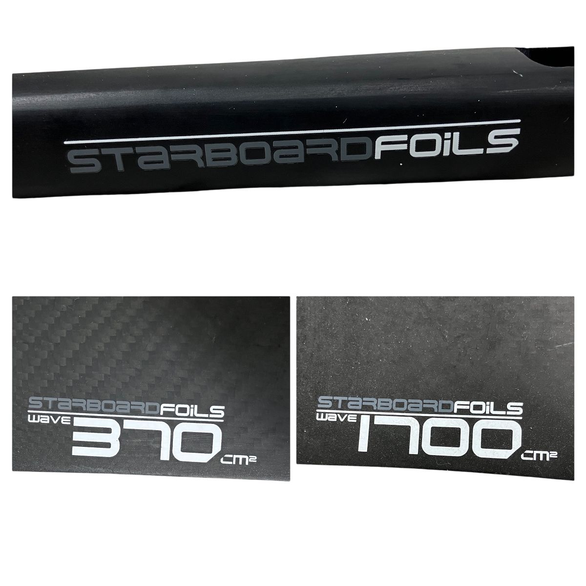 Starboard foils Wave 1700 370 / Fuselage aluminium 87 セット フォイルボード スターボード 部品 中古 Y11297331
