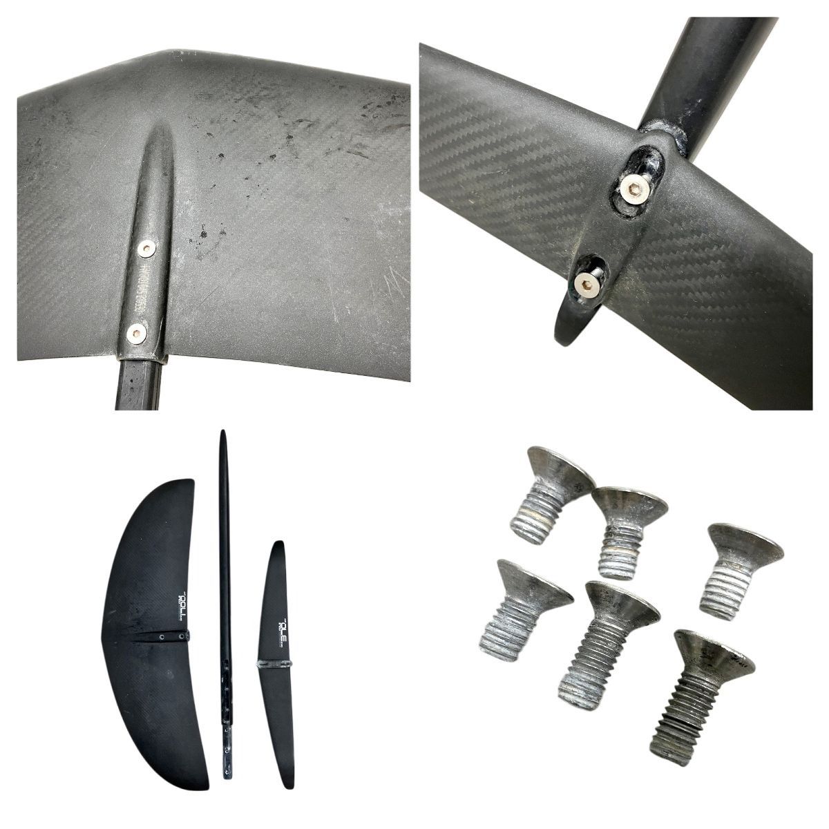 Starboard foils Wave 1700 370 / Fuselage aluminium 87 セット フォイルボード スターボード 部品 中古 Y11297331