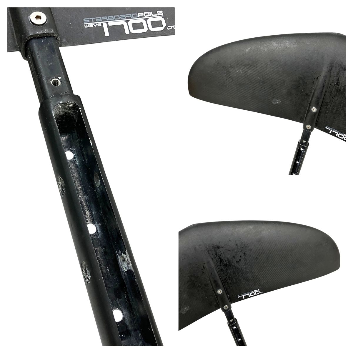Starboard foils Wave 1700 370 / Fuselage aluminium 87 セット フォイルボード スターボード 部品 中古 Y11297331