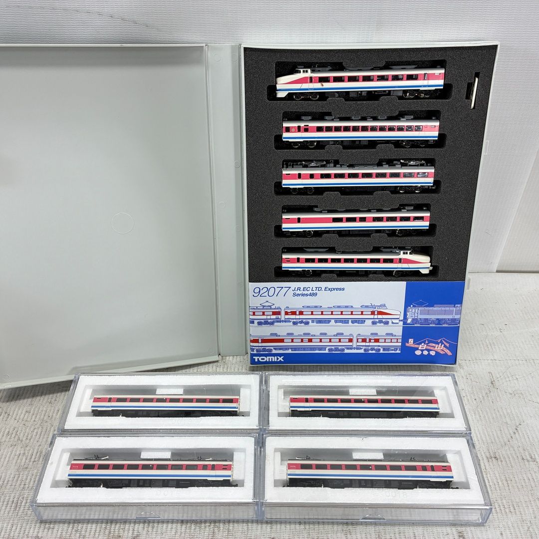 TOMIX 92077 92078 JR 489系特急電車(白山) 基本+増結2点セット TOMIX トミックス Nゲージ 中古 良好 W11303830 TOMIX 92077 92078 JR 489系特急電車(白山) 基本+増結2点セット TOMIX トミックス Nゲージ 中古 良好 W11303830