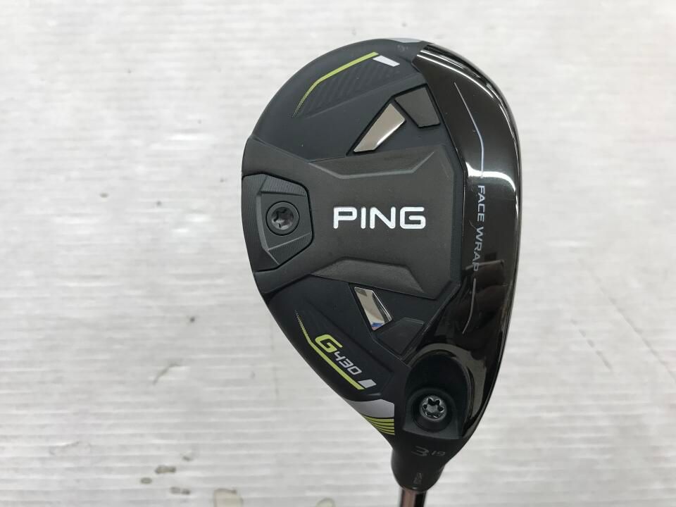 ピン　G430　19度　ALTA J CB BLACK　Sフレックス　ユーティリティ　中古【最短即日発送】