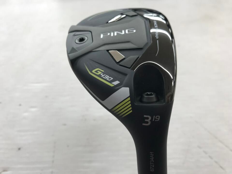 ピン　G430　19度　ALTA J CB BLACK　Sフレックス　ユーティリティ　中古【最短即日発送】