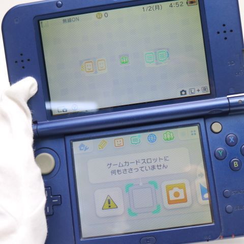 良品中古 Newニンテンドー3DS LL メタリックブルー 即日発送 game 任天堂 本体 土日祝発送OK 07000 良品中古 Newニンテンドー3DS LL メタリックブルー 即日発送 game 任天堂 本体 土日祝発送OK 07000