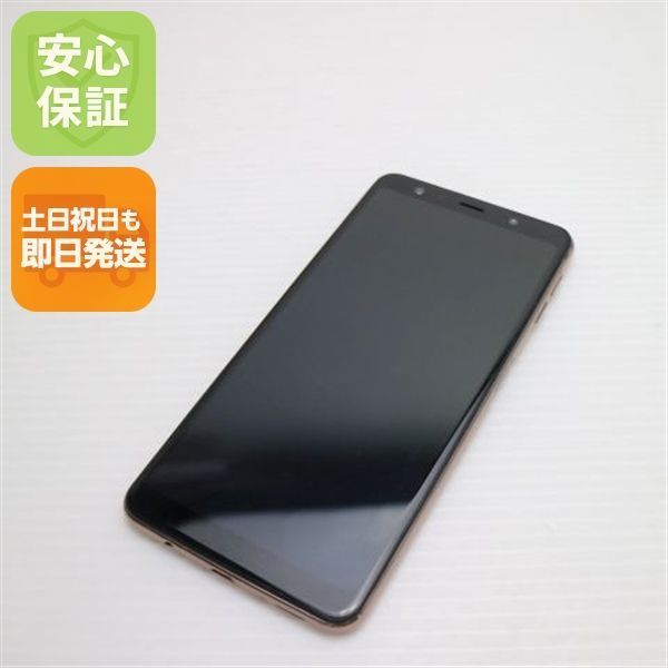 美品 SIMフリー Galaxy A7 ゴールド スマホ 本体 白ロム 土日祝発送OK 07000