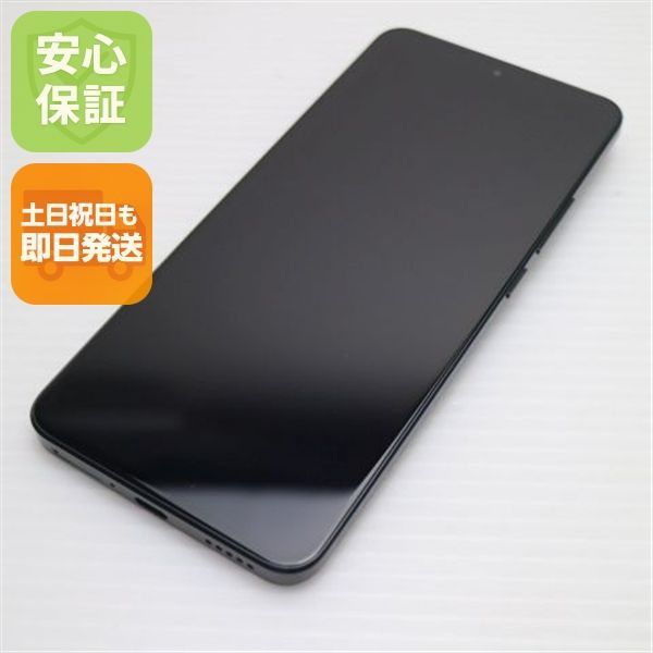 超美品 Xiaomi 13T XIG04 ブラック スマホ Xiaomi 即日発送 土日祝発送OK 07000