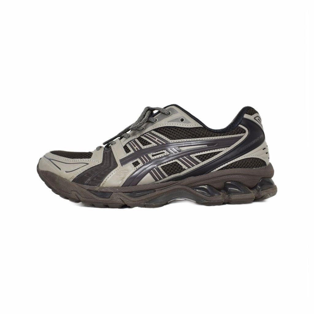 アシックス asics アトモス atmos アンダーマイカー Undermycar GEL-KAYANO 14 Black Pure Silver ゲルカヤノ スニーカー 27.5cm グレー 1203A430