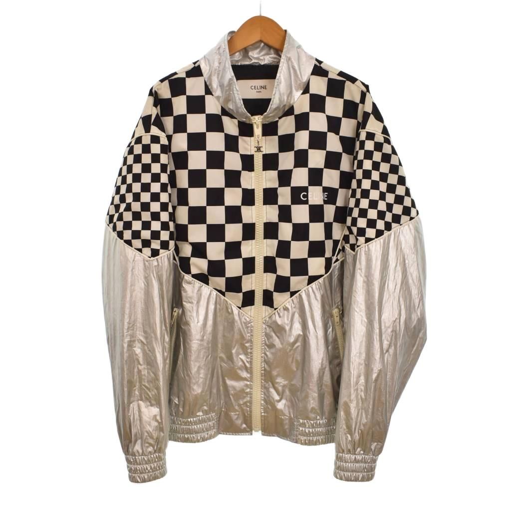 早い者勝ち！セリーヌ　ルーズ チェッカー ボード ブルゾン ボンバージャケット セリーヌ CELINE 21AW Loose Blouson Jacket ルーズ チェッカーボード