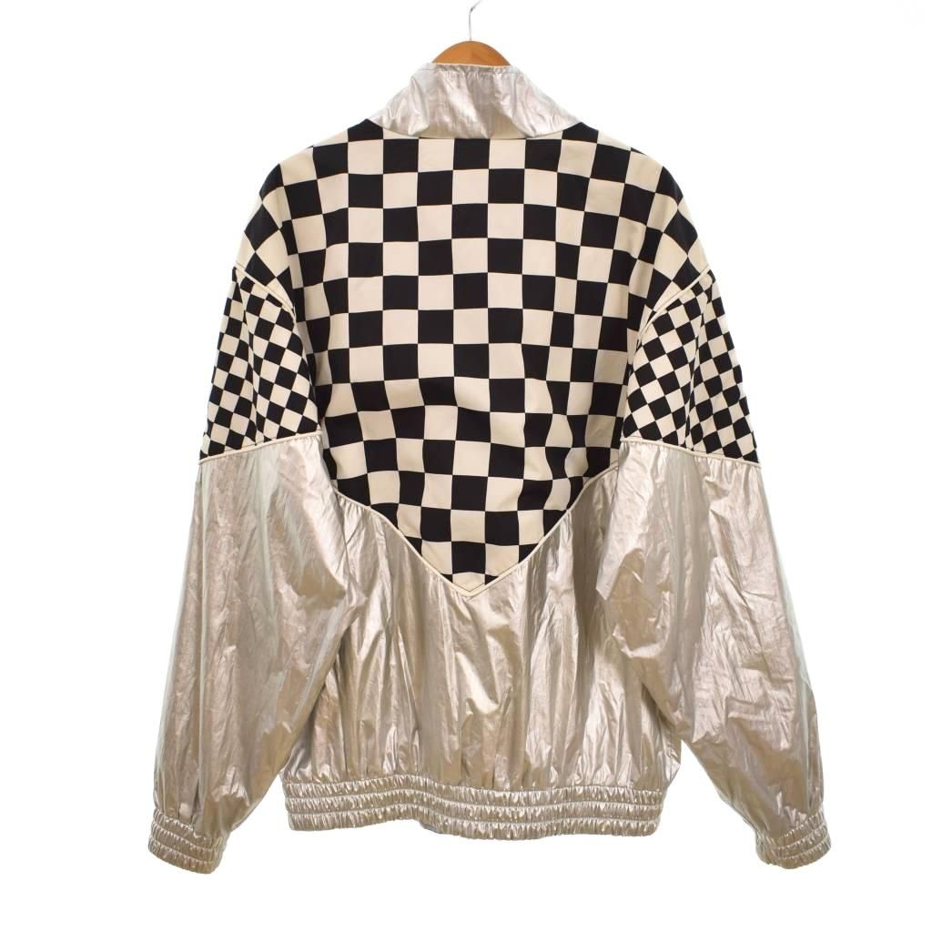 セリーヌ CELINE 21AW Loose Blouson Jacket ルーズ チェッカーボード