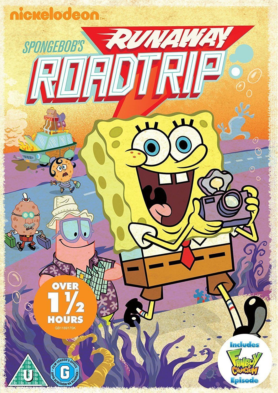SpongeBob Squarepants: Spongebob's Runaway Roadtrip [DVD] [Import anglais]