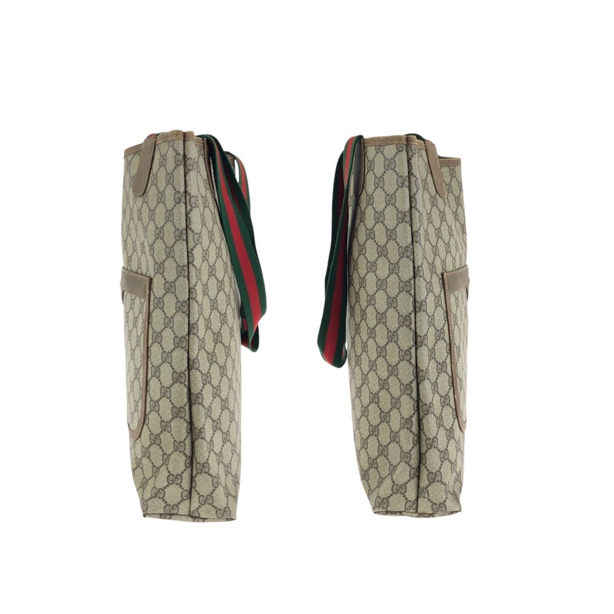 GUCCI グッチ オールドグッチ シェリーライン ベージュ ブラウン GG
