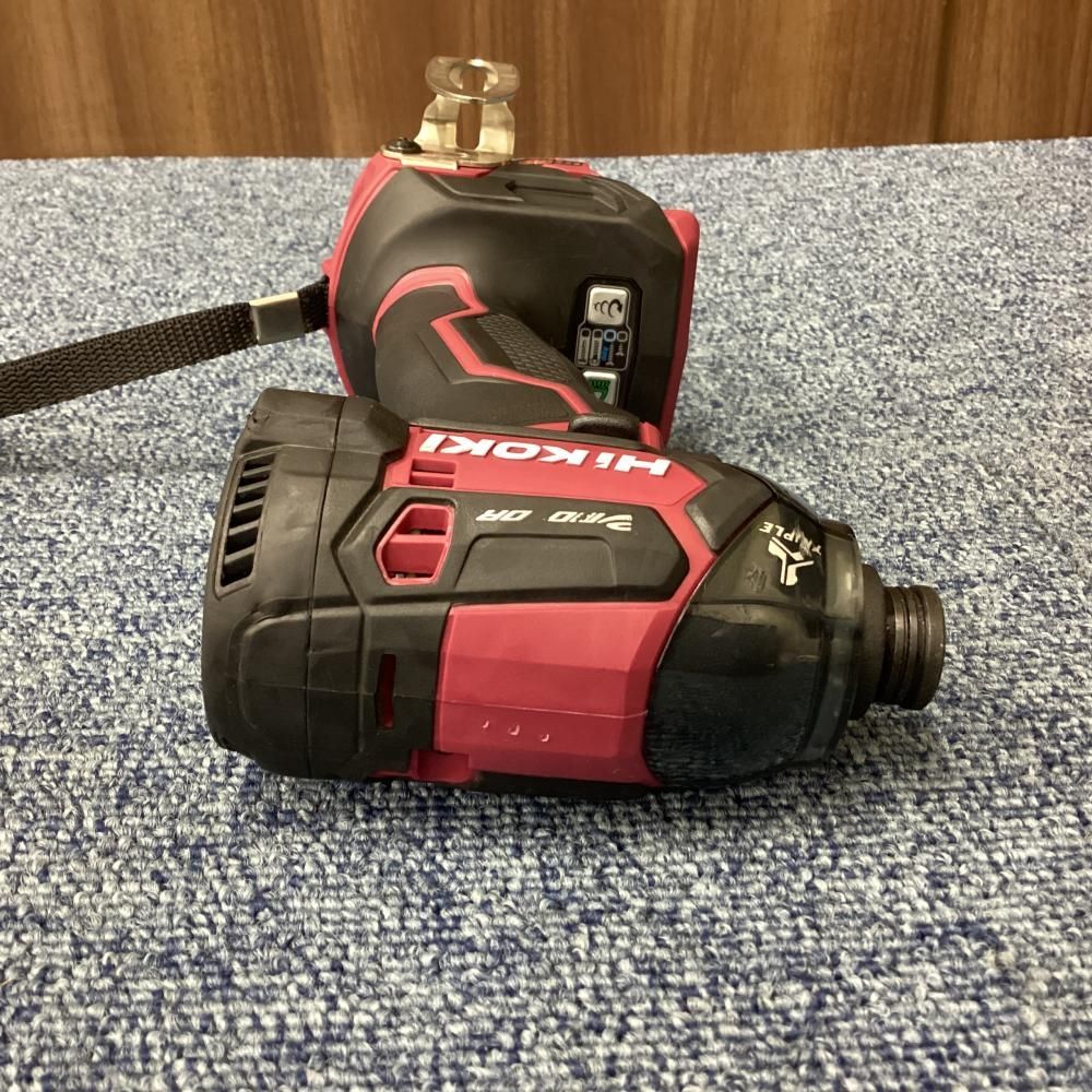 【未使用・展示品・長期保管品】HiKOKI/ハイコーキ WH36DC(2XPR) 36Vコードレスインパクトドライバ 【201】